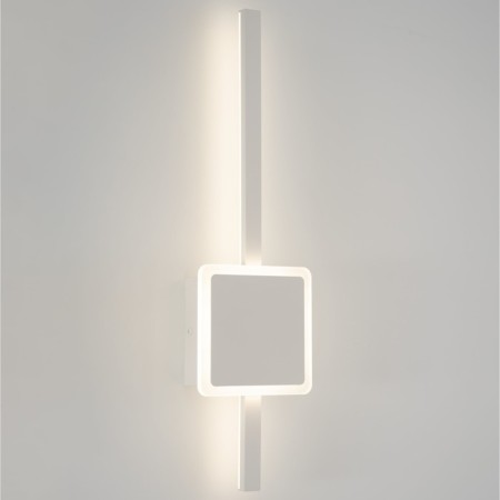 Sconces Citilux "Steg" CL203400, 12.5x46.5 cm, 1x13W, LED, white color-5