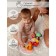 Walks Children's Amarobaby Running Baby, with an electronic game panel, pink color