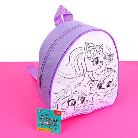 Backpack Painting "Unicorns"-3