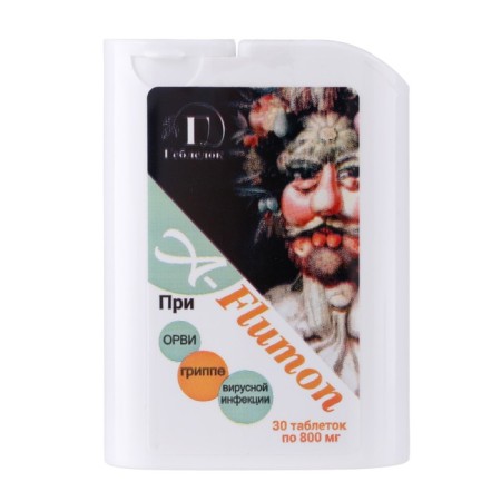 A-Flumon tablets for colds, 30 capsules of 800 mg-1
