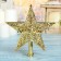 Tips "Star" openwork, 20x20.5 cm, gold