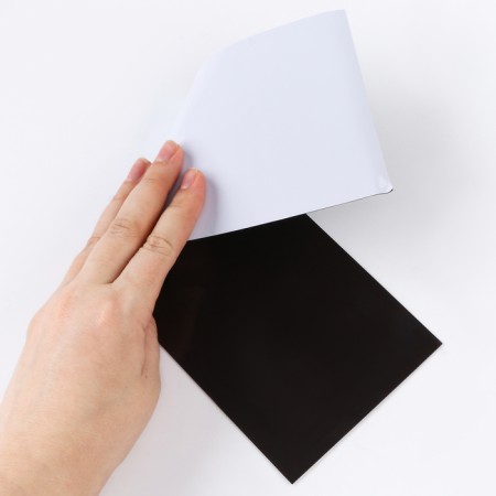 Magnetic tape "Create magnets", 10 × 30 cm, white color-2