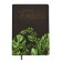 Leduced Diary A5, 160 sheets, Devente.tropicana, Soft Cover made of artificial leather, black cut, stamping foil, block 70 g/m2