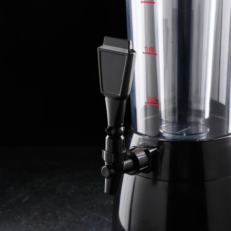 Beer Tower with a capacity for ice "Mercury", 2.5 l, black color-9