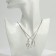 Kulons "Demetrons" note and violin key, color silver, 45 cm