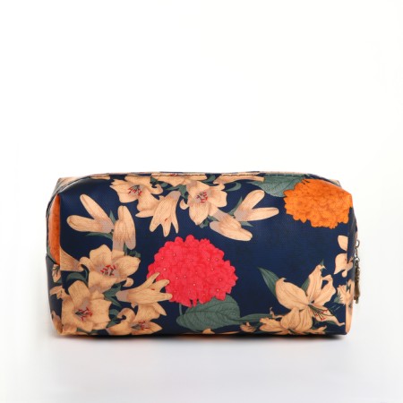 Cosmetic bag with lightning, blue/multi -colored color-1