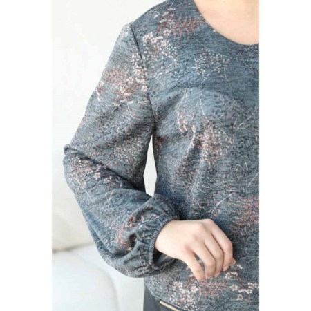 Female dress, size 54, black color-3