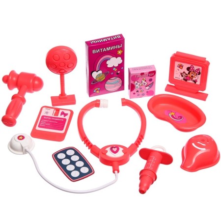 Dr.'s set, Minnie Mouse, in the box-2