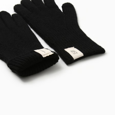 Women's gloves MIST with fingers, rr 25cm, black-2