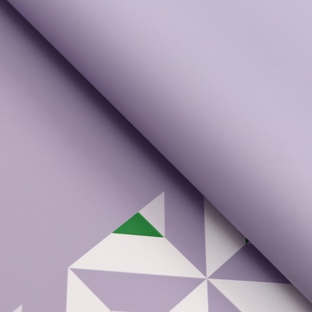 Matte flowing film, Kaleidoscope, 57x57cm, lilac-2
