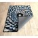 Rosetta Dzhtal carpet, size 100x133 cm, print stones