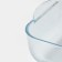 Glass form for baking, 20 × 20 × 6.6 cm
