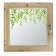Window 70x70 cm, "leaflets", single -chamber double -glazed window, seal, needles