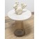 Coffee table, 500 × 500 × 540 mm, beige color