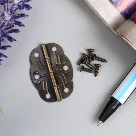 Loop for the casket Figure bronze (set 6 pcs) 1.9x2.8 cm