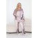 Female suit, size 52, pink color