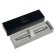 Parker IM Essential T319 Brushed Metal CT, 0.5 mm, brass body, black ink