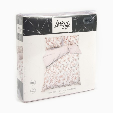Lovelife Lovelife Spring 200x220cm, 225x240cm, 50x70cm-2pcs, reap, 100% p/e, 100g/m2-4