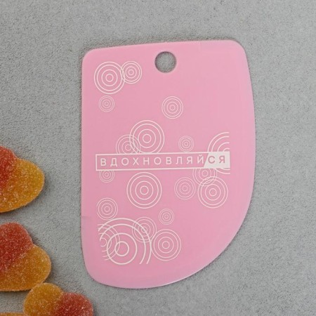 A set of confectionery spatula Konfinetta "Enjoy" 11.5 × 8 cm, 11.2 × 6.5 cm, 10 × 7 cm, 3 pcs-2