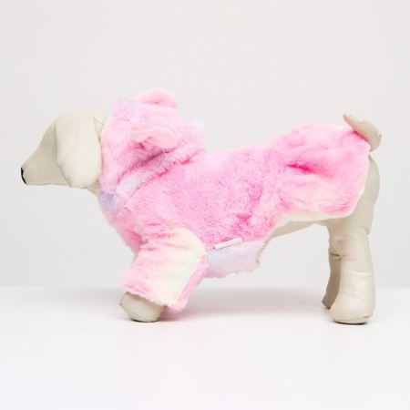 Bunny jacket with a hood, size XS (DS 20, Osh 12.5 cm, og 30cm), pastel-4