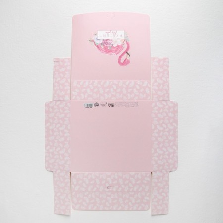 Gift box, packaging, Present for You, 20 x 18 x 5 cm-4