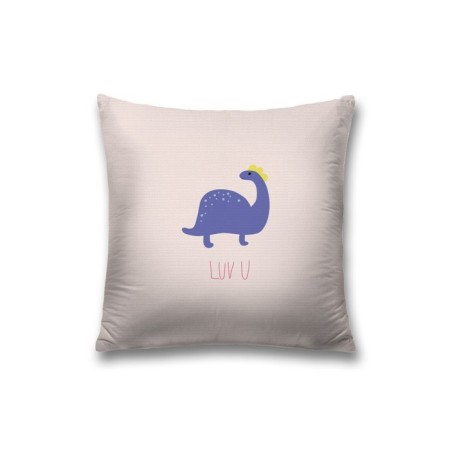 Decorative pillowcase "I love you", on a zipper, size 45x45 cm