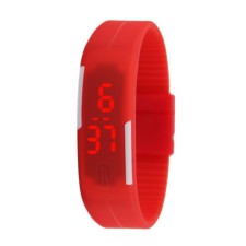 Watch of Electronic Skyer, L-25 cm, fastener, red
