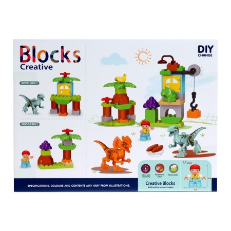 Designer "Dinosaur Park", 2 assembly options, 39 parts-6