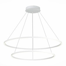 Suspension lamp ST LUCE. ST605.543.91. 1x91 W, LED, 4000K, 5915 LM, 80x80 cm, white color