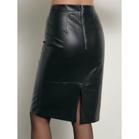 Women's skirt lu, size XS, color Black-4