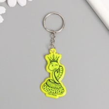 A plastic key a reflective 