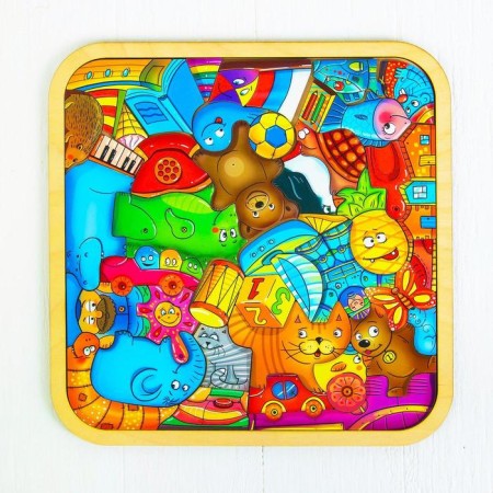 Puzzle "Toys"-2