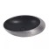 ABBER Bequem AC2107BS sink, invoice, 490x310x140 mm, black/silver color