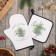 Kitchen "Christmas Trees" mittens-output 20x28 cm, a severity of 19x19 cm, 100% cotton