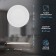 Lamp built -in era LED, IP20, 9W, 146 mm, 6500k, 400lm, white color