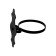 Bracket for kashpo mod.13 d12 cm, black