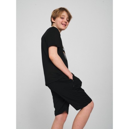 Sports suit for a boy, height 146 cm, dark blue color-3
