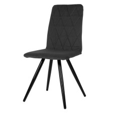 Dining stool Polini Home Rio SM, black-black color