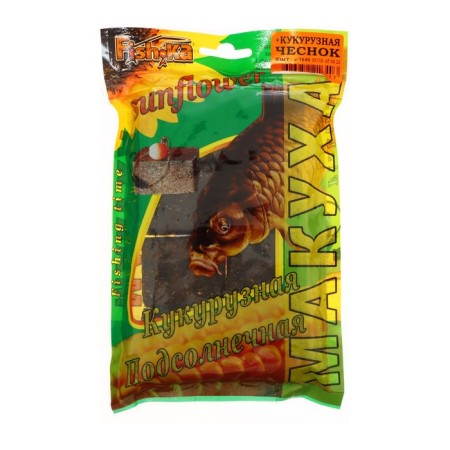 Makukha corn and sunflower, pressed, garlic, 8 pcs.