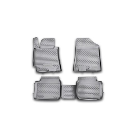 Rugs in the Hyundai Elantra MD salon, 2011-2016 Comfort, Sport 4 pcs. (polyurethane)