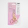 Scissors for needlework "her tsapels", mowed blade, 3.5 ", 9 cm, gold color