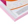 A4 drawing folder, Erichkrause "Write-Write", plastic, pink, in the bag