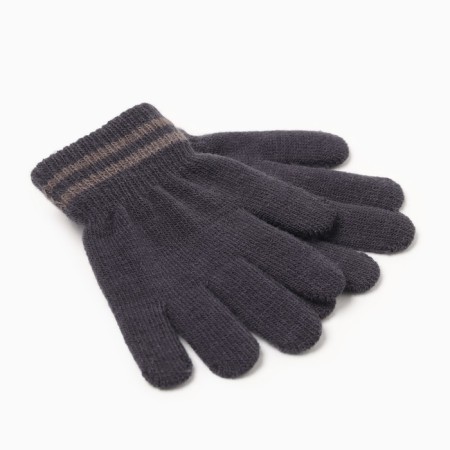 Children's gloves minku, dark blue color, 13 cm