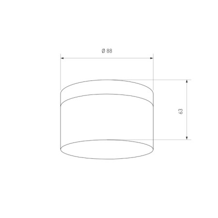 Ceiling accent light (SPOT) ELEKTROSTANDARD, DLR029 LED 10 W, 88x888x63 mm, IP20, black matte color-1