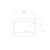 Ceiling accent light (SPOT) ELEKTROSTANDARD, DLR029 LED 10 W, 88x888x63 mm, IP20, black matte color