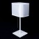 Tilder decorative lamp Citilux "Tilda" CL469815 12x32 cm, 1x60W, E27, white color