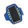 LED case for phone on the hand SY-AA14, up to 5.5 ", 1 x CR2032, blue