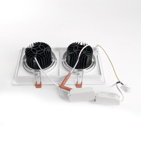 Luminous Cardaena LED LED Feron AL202, IP20, LED, 40 W, 315x175x80 mm, white color-6