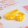 Hair gum "Chamomile" (set 2 pieces) yellow