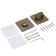 Plumbing wrap to the grate "Allur" Art BK-S2 Mab, color matte bronze. Bronza